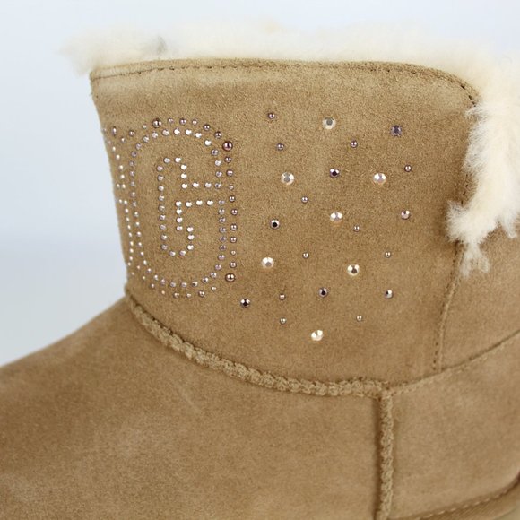 NEW UGG Gem Lined Classic Mini Boots - Picture 11 of 13